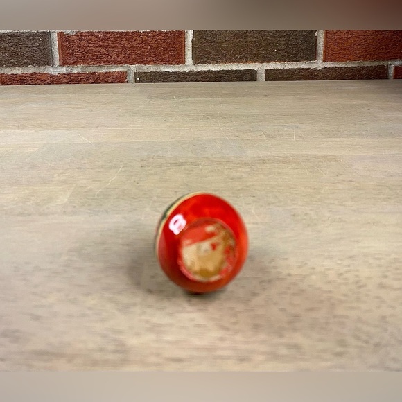 Russian Nested Doll Strawberry Design Matryoshka 3" Vintage Hand Painted - Picture 9 of 16